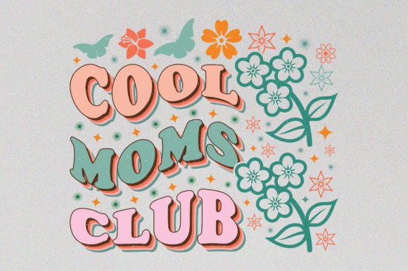 Cool Moms Mother s Day T-Shirt SVG Png Design Review