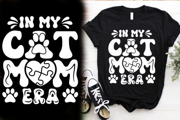 In My Cat Mom Era T‑Shirt Design: A Practical Graphic Review