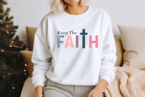 Keep the Faith SVG Graphics for T-Shirt Designs