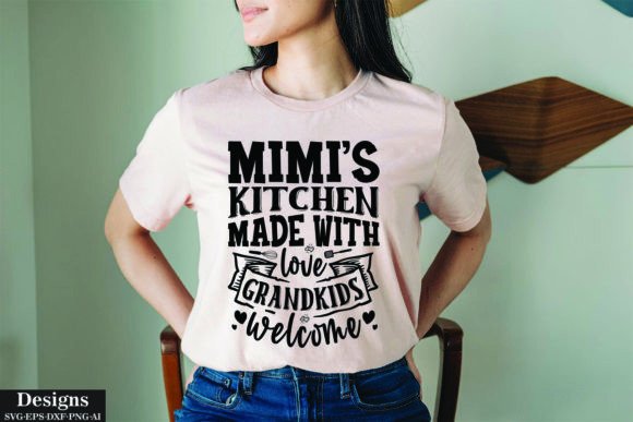 Mimi's Kitchen Made with Love Grandkids Graphics Review